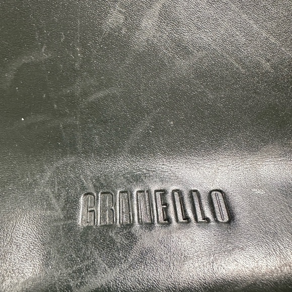 Granello by PRADA Leather Shoulder Bag Made in Italy green - Picture 2 of 13